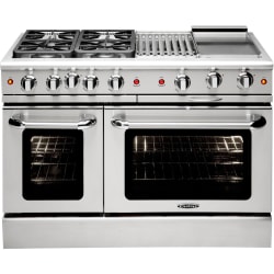 48 Inch Freestanding Gas Range - Front View view