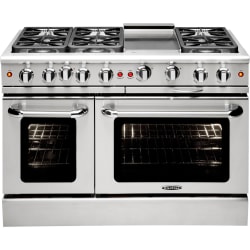 48 Inch Freestanding Gas Range - Front View view