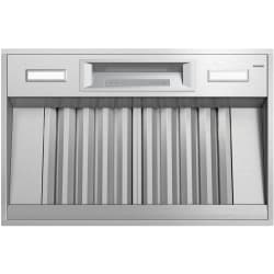 36 Inch Custom Insert Smart Range Hood - 36 Inch Custom Insert Smart Range Hood with 4-Speed in Front View view