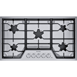 Gas Cooktop - Gas Cooktop with 5 Sealed Burners in Front View view