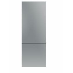 2 Pcs 30-Inch Flat Stainless Steel Handleless Door Panel  - 30" 2 Door Fridge Freezer view