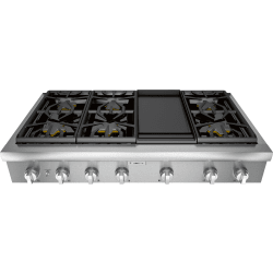 Gas Rangetop  - Gas Rangetop in Front View view
