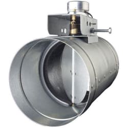 6 Inch Automatic Make-Up Air Damper (Damper Only) - 6" Automatic Make-Up Air Damper view