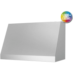 Wall Mount Range Hood  - 66 Inch Wall Mount Range Hood in Angled View view