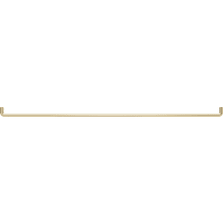 Satin Gold Accent Rail for Zephyr Mesa Range Hoods - Satin Gold Accent Rail view