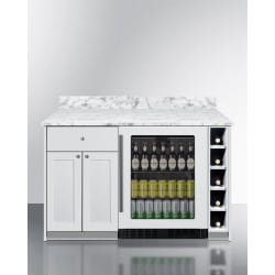 54 Inch Turnkey Mesa Dry Bar  - Turnkey Mesa Dry Bar view