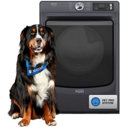 27 Inch Smart Pet Pro Front Load Gas Dryer  - 27 Inch Smart Pet Pro Front Load Gas Dryer with 7.4 cu. ft. Capacity view