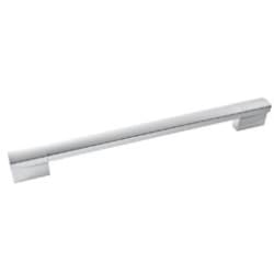 Clean Touch Steel Door Panel and Handle: ContourLine Clean Touch Steel Handle - front view