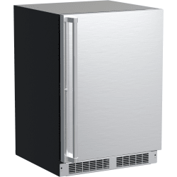 24 Inch Built-In Dual Zone Wine Cooler - Angled view