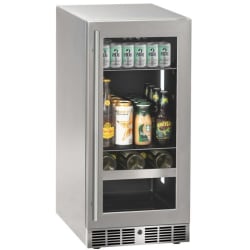 15 Inch Built-In Undercounter Single Zone Beverage Center  - 15 Inch Beverage Center view