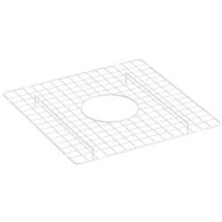 15 Inch Wire Kitchen Sink Grid: White - 15 Inch Wire Kitchen Sink Grid in White view