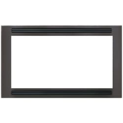 27 Inch Built-in Trim Kit: Black - Front View view