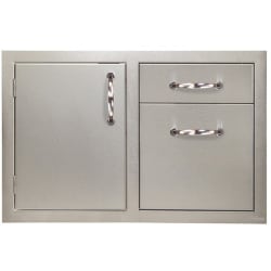 32 Inch Access Door/Storage Drawer Combo - Front View view
