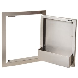 Door Bin for 17 Inch Single Access Door - Front View view