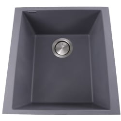 16 Inch Undermount Kitchen Sink - Titanium view