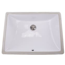 20 1/2 Inch Undermount Bathroom Sink - Undermount Bathroom Sink from Nantucket view