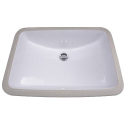 20 1/2 Inch Undermount Sink  - Undermount Bathroom Sink from Nantucket view