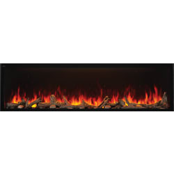 74 Inch Astound Built-In Electric Fireplace  - Astound 74 Built-In Electric Fireplace view