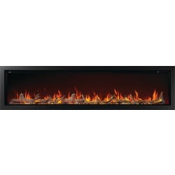96 Inch Astound Built-In Electric Fireplace  - Astound 96 Inch Built-In Electric Fireplace view