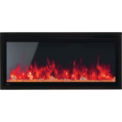 Entice™ Wall Hanging Electric Fireplace  - Entice 36 Inch Wall-Hanging Electric Fireplace view