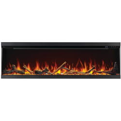 74 Inch Astound FlexMount Electric Fireplace  - Astound 74 Inch FlexMount Electric Fireplace view