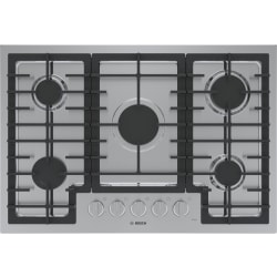 30 Inch Gas Cooktop  - 30 Inch Gas Cooktop with 5 Sealed Burners view
