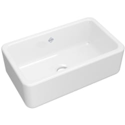 30 Inch Single Bowl Farmhouse Apron Front Kitchen Sink  - 30 Inch Single Bowl Farmhouse Apron Front Kitchen Sink with 3 1/2" Drain Connection view