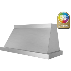NORMANDY Wall Mount Range Hood  - NORMANDY Wall Mount Range Hood in Angled View view