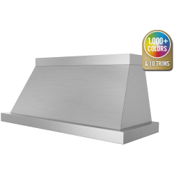 NORMANDY Wall Mount Range Hood  - NORMANDY Wall Mount Range Hood in Angled View view