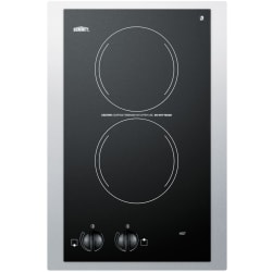15 Inch Electric Cooktop  - Front View view