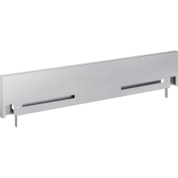 4 Inch Backguard for 30 Inch Slide-In Range: Stainless Steel - 4 Inch Backguard in Stainless Steel view