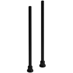 26 Inch High Floor Mount Riser Pair: Black - 26 Inch High Floor Mount Riser Pair in Black view