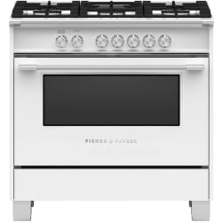 36 Inch Freestanding Gas Range - Front View view