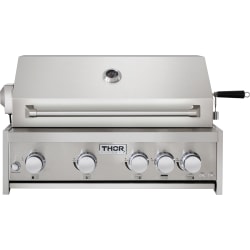 32 Inch Built-In Liquid Propane Grill  - Front View view