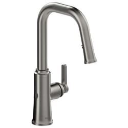 Single-Handle Pull-Down Touchless Kitchen Faucet  - Trattoria™ Touchless Kitchen Single-Handle High Arc Pulldown Kitchen Faucet in Stainless Steel view