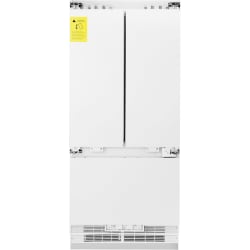36 Inch Counter Depth Built-In French Door Refrigerator - 36 Inch Counter Depth Built-In French Door Refrigerator Panel Ready view