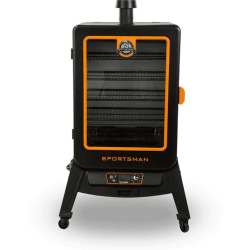 29 Inch Freestanding Vertical Wood Pellet Smoker - Front View view
