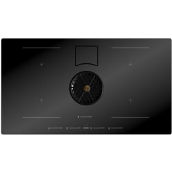 36 Inch Induction Cooktop  - 36 Inch Induction Cooktop with Downdraft view