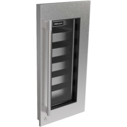 15 Inch Glass Overlay Panel Kit  - 15 Inch Glass Overlay Panel Kit with Premium Knurl Finish, Left Hinge, Locking view