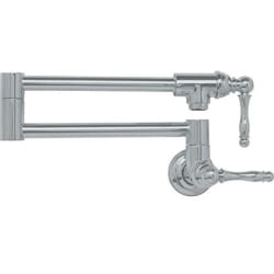 Double Handle Wall Mount Pot Filler - Double Handle Wall Mount Pot Filler with Full Spray view