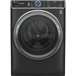 28 Inch Front Load Smart Washer with 5.3 Cu. Ft. Capacity, 12 Cycles, 11 Options, Sanitize + Allergen, UltraFresh™ Vent System+, OdorBlock™, Microban®, Adaptive SmartDispense™, Dynamic Balancing Technology™, PowerSteam, ADA Compliant, and ENERGY STAR® Qualified: Carbon Graphite - 28 Inch Front Load Smart Washer view
