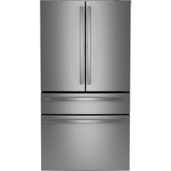 36 Inch Freestanding 4-Door French Door Smart Refrigerator - 36 Inch Freestanding 4-Door French Door Smart Refrigerator with 29 cu. ft. Total Capacity view