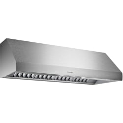 60 Inch Wall Mount Smart Range Hood  - 60 Inch Wall Mount Smart Range Hood with 4-Speed in Angled View view