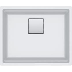 22 Inch Undermount Single Bowl Kitchen Sink  - Peak PKG11020PWT Granite Polar White view
