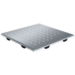 Stainless Steel Drain Cover - Front View view