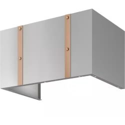 Duct Cover Banding Kit in Polished Copper Finish for 12 Inch Alto Duct Covers - Duct Cover Banding Kit in Polished Copper Finish for 12 Inch Alto Duct Covers view