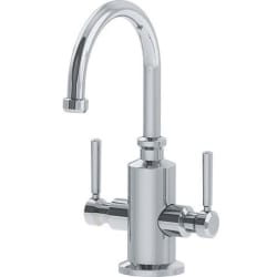 Double Handle Deck Mounted Hot and Cold Filtered Kitchen Faucet  - Double Handle Deck Mounted Hot and Cold Filtered Kitchen Faucet with 0.5 GPM Flow Rate view