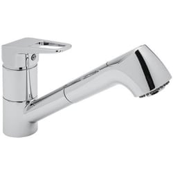Single Handle Kitchen Pull-Out Faucet  - Polished Chrome view