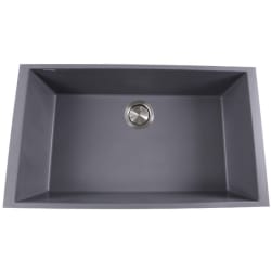 30 Inch Undermount Single Bowl Kitchen Sink - 30 Inch Undermount Single Bowl Kitchen Sink with 8 Inch Bowl Depth view