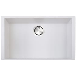 30 Inch Undermount Single Bowl Kitchen Sink - Undermount Kitchen Sink from Nantucket view